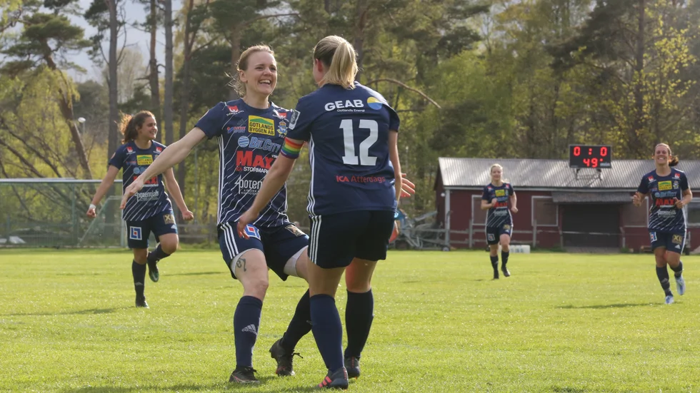P18:s Pauline Mårtensson ser fram mot cupmatchen mot Djurgården med stor tillförsikt.