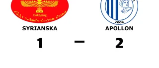Andreas Ahosson enda målskytt när Syrianska föll