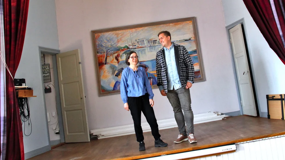 Helene Hafdell och Henrik Ullrich är två fjärdedelar av styrgruppen i projektet "R-utecentrum".