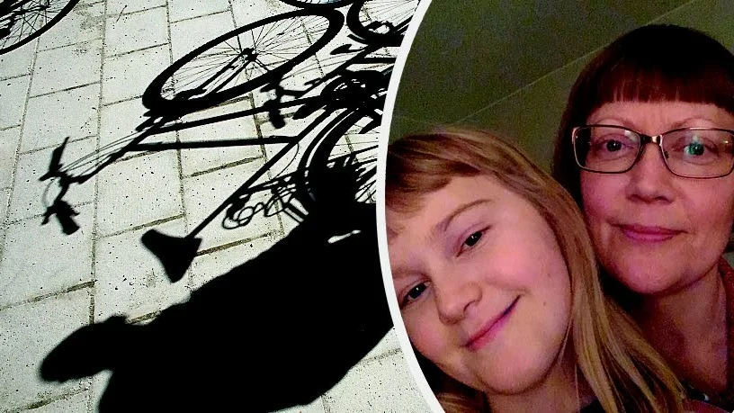 Tack alla vänner!, skriver Annelie Karlsson. Dottern Matildas cykel är tillbaka.