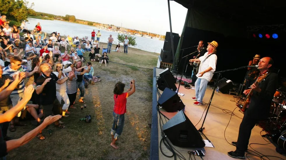 Många minns Eldkvarns konserter på Warfsholm. Den här bilden är tagen den 27 juli 2006.