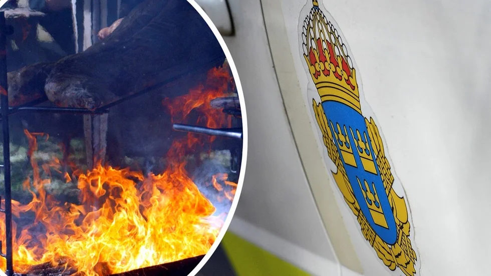 SILVERDALEN 2016-03-30 
Exteriörbild på polisbil av märket Volvo. 
Foto: Johan Nilsson / TT / Kod 50090
