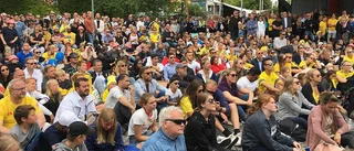 Allting stannade upp när Sverige slog Schweiz