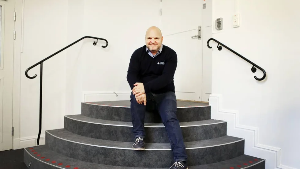 Magnus Olsson, verksamhetsledare på Visby centrum planerar en satsning på näthandel där gotländska butiker kan sälja sina varor i en e-galleria. Han hoppas på att en förstudie kan dra igång så fort som möjligt.