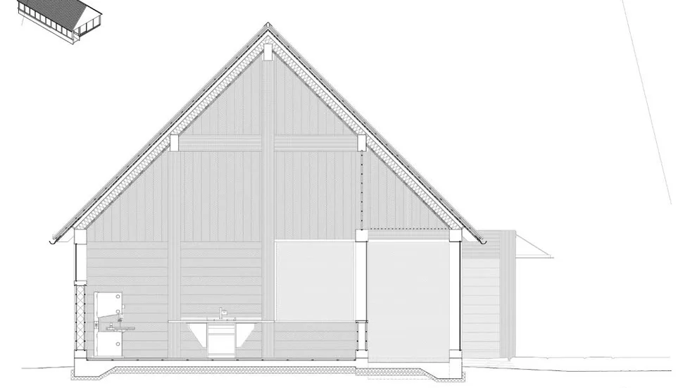 Bulhus i modern tappning. Traditionell konstruktion, men med moderna material.