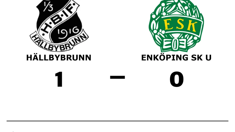 Hällbybrunns IF vann mot Enköpings SK UK