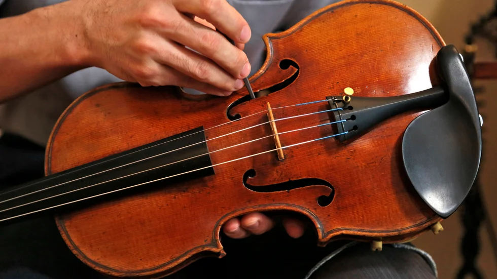 En annan Stradivarius. Arkivbild.