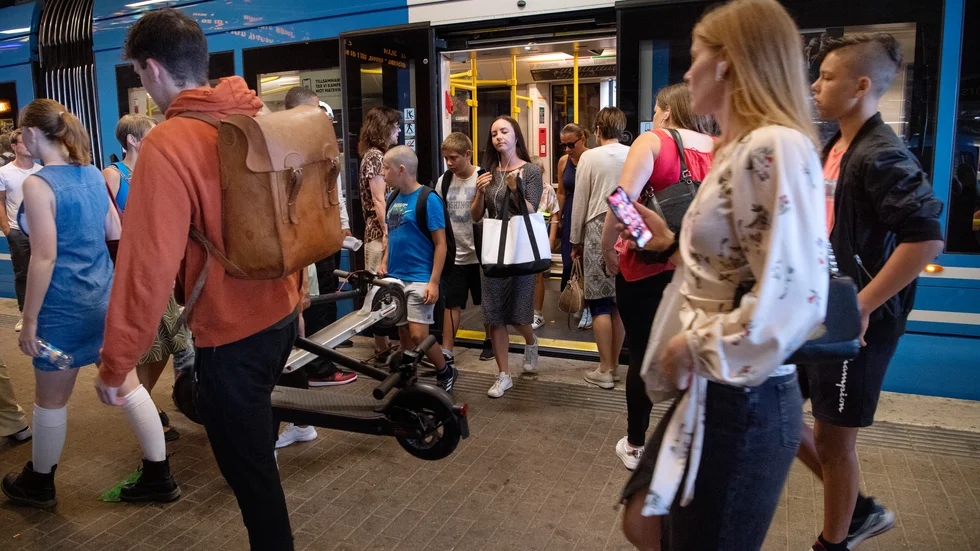 Theodor Ekenstedt ställdes inför en situation när han besökte Stockholm. 