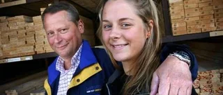 Hon ska ta över pappas firma