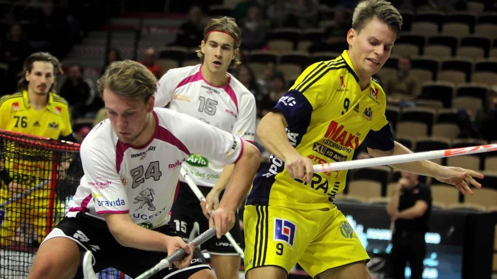 Seger. Patrik Jansson och hans Visby IBK vann till slut mot Malmö.