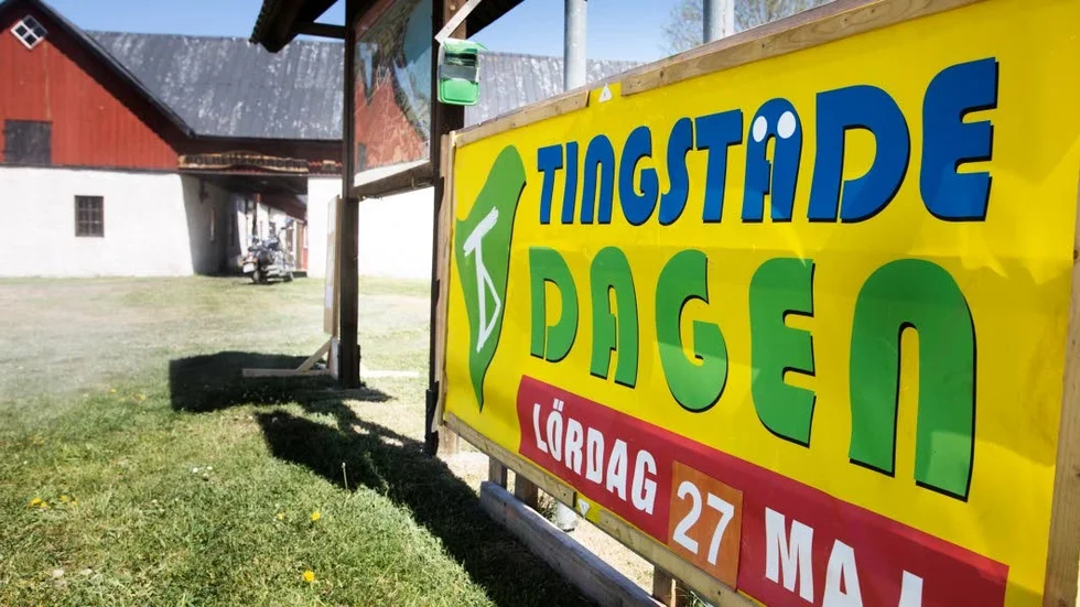 Många besökte Tingstädedagen som arrangerades för tredje året i rad.