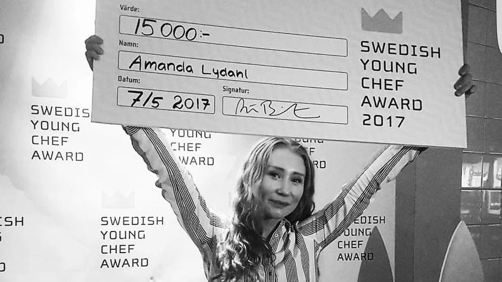 Amanda Lydahl blev Årets kockelev 2017.
