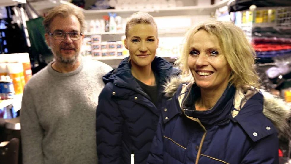 Peter Håkansson, Ronja Håkansson och Misan Jansson.
