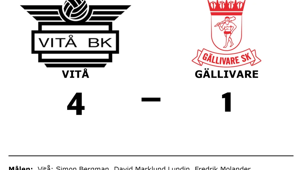 Vitå BK vann mot Gällivare SK