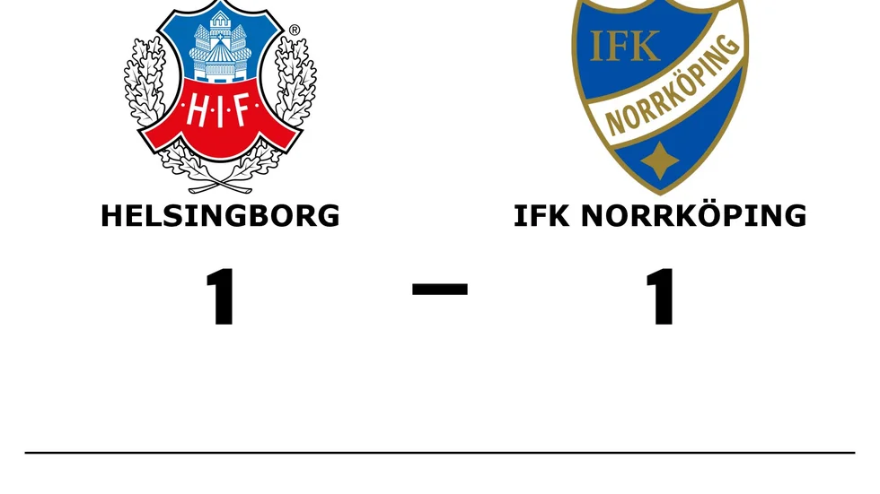 Helsingborgs IF Akademi spelade lika mot IFK Norrköping FK