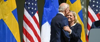 Biden lovar "totalt" stöd för svensk Natoansökan