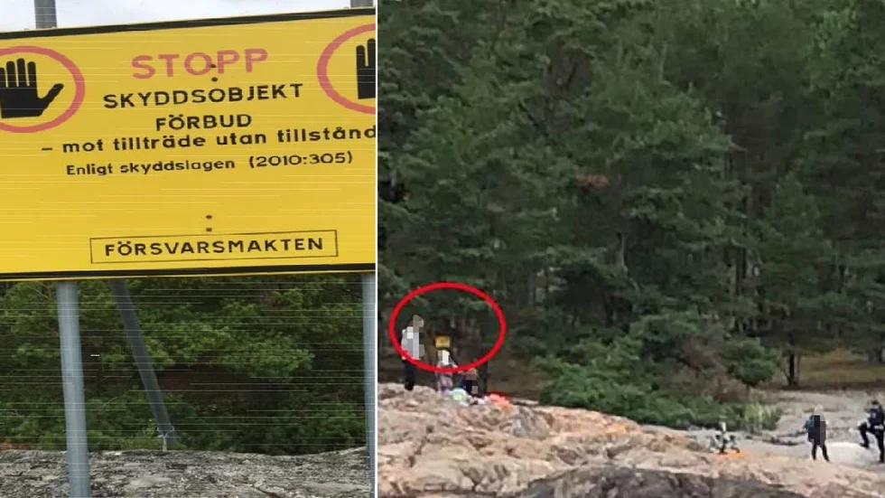 Fyra vuxna och två barn steg iland på den östra änden av Askö för att äta lunch. Det har nu lett till åtal.