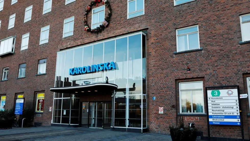 Karolinska univeristetssjukhuset.