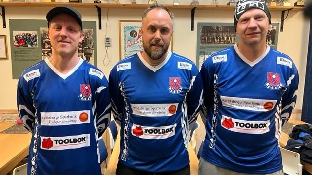 Här är ÅBK:s nya ledartrio: Jonas Kjellberg, Andreas Bäckmark och Johan Gullqvist.