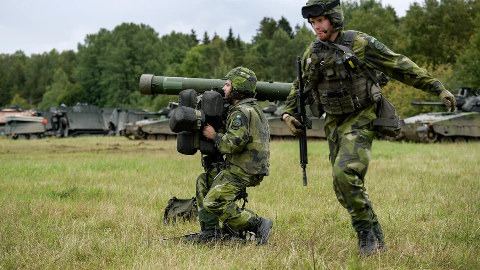 Försvarsmakten bedömer att man kan nå tvåprocentsmålet till 2028. Arkivbild.