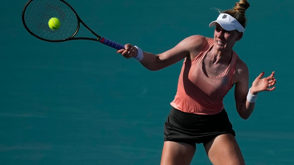USA:s Alison Riske. Arkivbild.