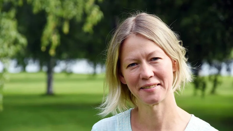 Filmare. Lotta Lennartsdotter är filmare och arbetar med ungdomarna för Filmpool Nords räkning.