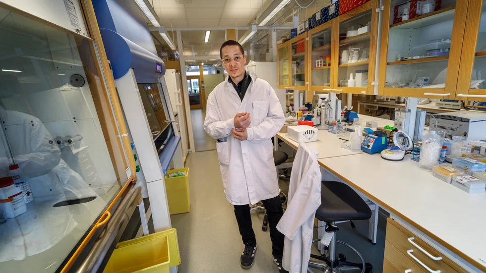 Klas Udekwu på SLU är en av de forskare som står bakom studien om hur coronaviruset smittar.