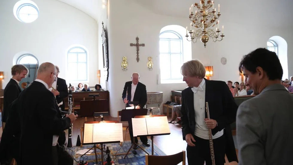Invigning Bergmanveckan 2015 i Fårö kyrka.