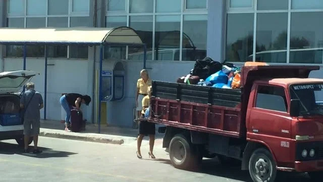 Magnus Olssons egna bilder från Lesbos.