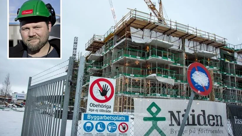 Personalen på Nåidens bygge i Södra hamn har enligt Svenska byggnadsarbetareförbundets ombud Magnus Nyström känt sig stressade. Men han är positiv till de åtgärder som vidtagits efter den senaste tidens olyckor. "Det känns som att de är på rätt väg", säger han.