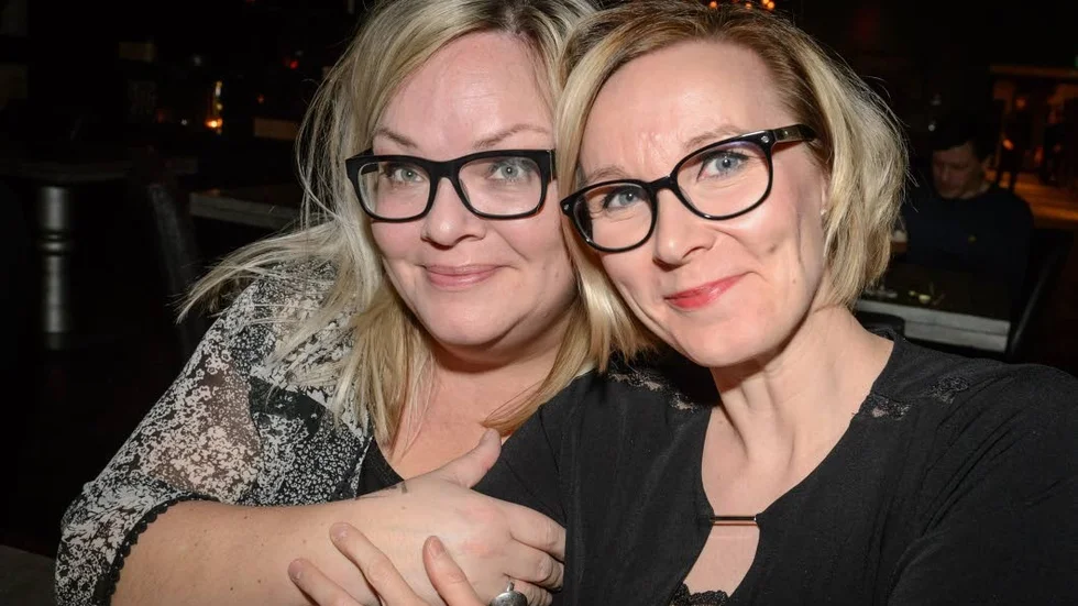 Carina Kelly och Hanna Huhta