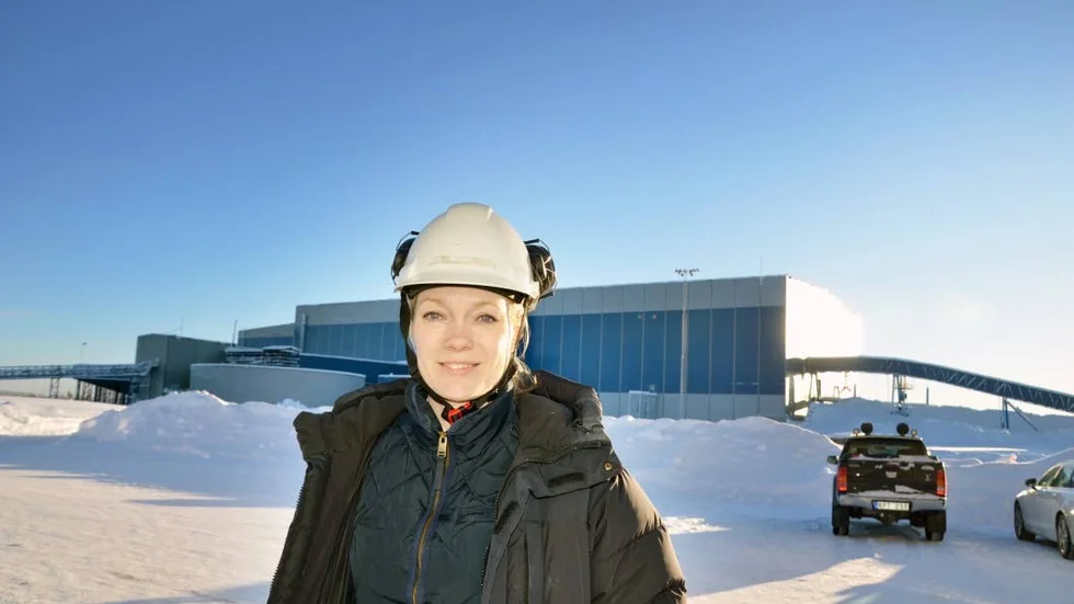 Platschefen. Åsa Allan, Kaunis Iron.