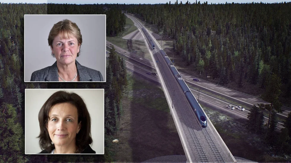 Ostlänken stoppas inte. Efter en dag fylld av förvirring blev det slutbeskedet från såväl Helena Gellerman (L) som Maria Stockhaus (M).