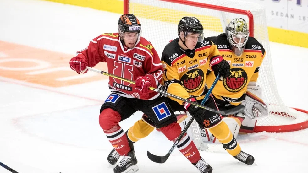 Nils Lundkvist och Luleå förlorade mot Örebro.