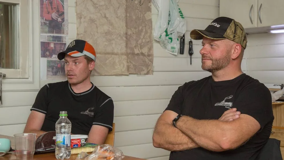 Anton Björn och Patrik Jonsson.