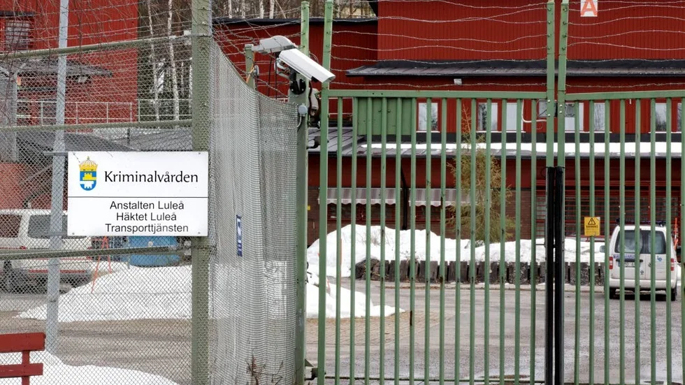 Den åtalade Älvsbybon sitter häktad vid anstalten i Luleå sedan den 21 december. (Arkivbild)