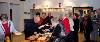Jullunch med luciabesök