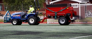 Konstgräs sprider mikroplast