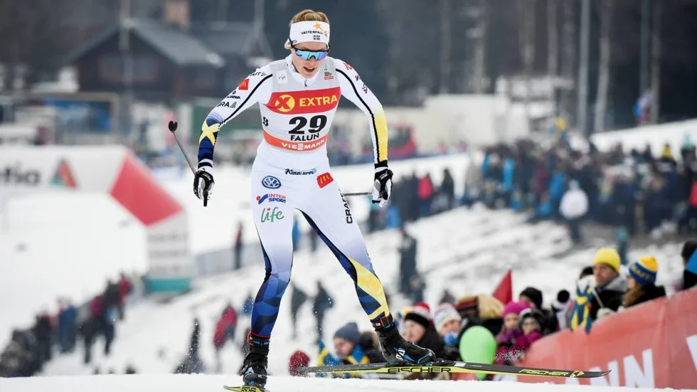 UTSLAGEN. Jennie Öberg slutade 32:a i sprintkvalet.
