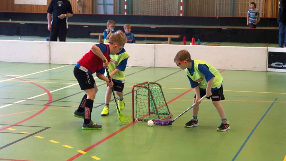 Victor Enqvist var nära att göra mål under en match i Glenncupen.