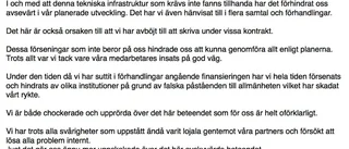 Upprörs över falska påståenden