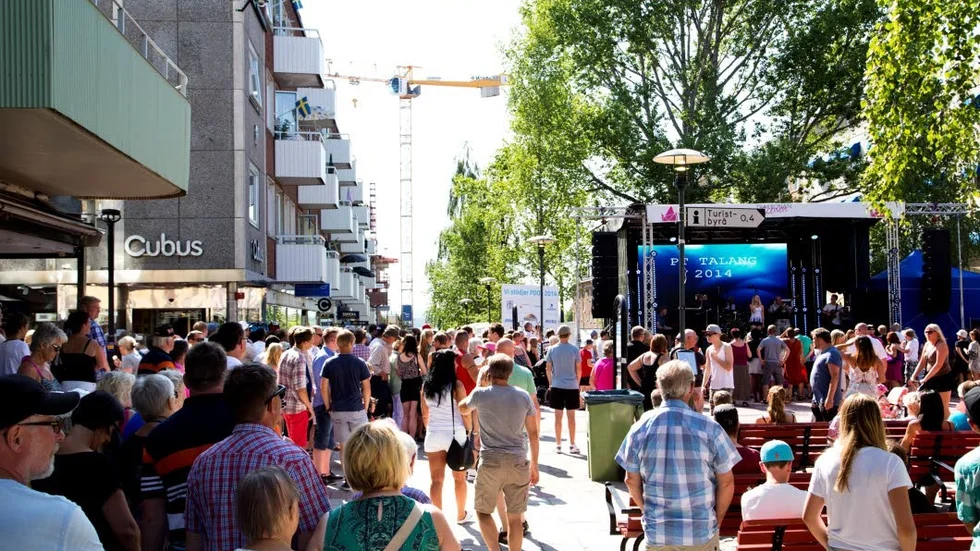 Så här såg det ut vid tävlingen i fjol. (Arkivbild)