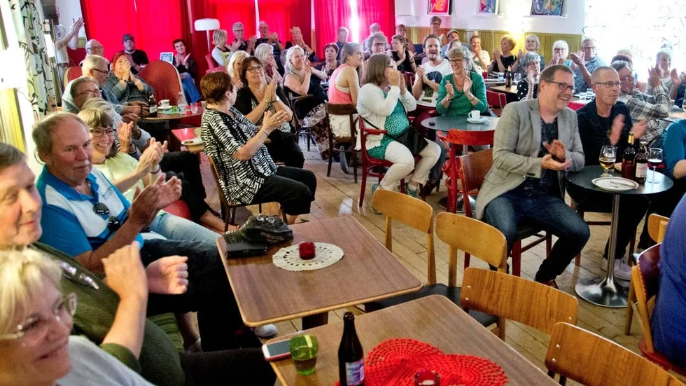Fullsatt på John Henry.