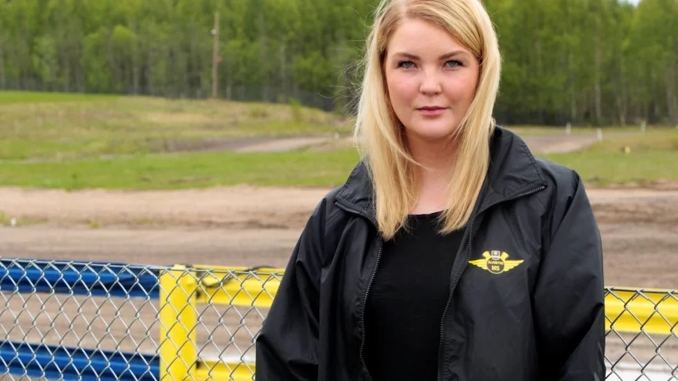 Sofia Lundberg saknade ett motorkollo under sin tid som junior. Nu har hon arrangerat ett på Högheden redan första året som senior.