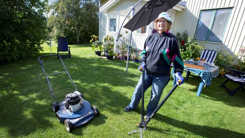 Vera Edström är engagerad i både husmodersföreningen och intresseföreningen i Arnemark.