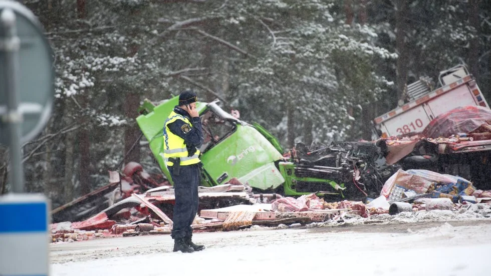 Falsk statistik. 2014 kan inte jämföras med andra år eftersom olycksstatistiken falerat.