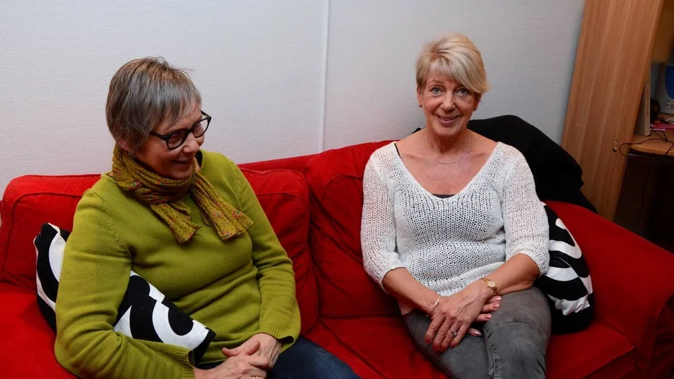På Solsidan. Carina Sköld och Agneta Kjellgren, behandlings- och familjepedagoger, tror att denna verksamhet är en mötesplats där relationer kan byggas.