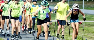 Uppskattat skidläger i sommarvärmen