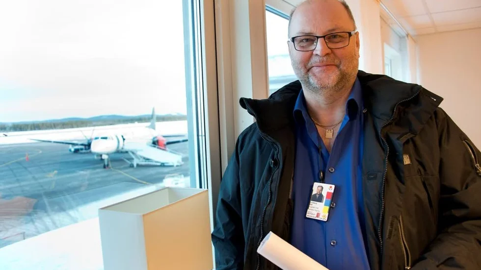 I projektets första etapp ingår en ettusen meter lång landningsbana, parallellt med den nuvarande. ”Landningsbanan kostar ungefär 50 miljoner kronor”, säger Ralf Lundberg, vd för Arvidsjaur Flygplats AB. (Arkivbild)