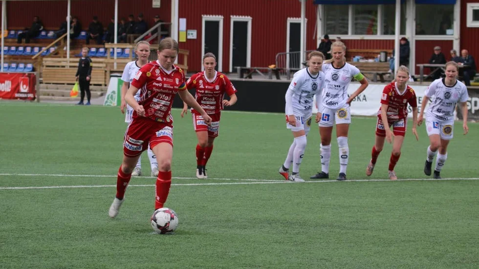 Sofia Vesterlund fick förtroendet från elva meter...
